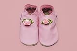 【英国製カーフレザーベビーシューズ】《rosebud babypink バラの芽/ピンク 　》 (S)