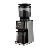 【粉が飛び散らず】コーヒーミル 電動 BelleLife コーヒーグラインダー コーン式コーヒーグラインダー 粒度51段階設定 静電気飛散防止 大容量 メモリー機能 粉叩き器付 掃除ブラシ付 BD-CG018
