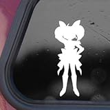 ちびうさ 美少女戦士 セーラームーン / [白 ホワイト] 抜群の耐久性! 防水、耐油性 高品質プレミアム / アート ステッカー ウォールステッカー / 車 カー用品 バイク 壁 PC インテリア スーツケース ほとんど何にでも貼れる! ウィンドウ デカール シール 部屋 ノートPC ノートパソコン 【並行輸入品】