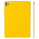 wraplus スキンシール iPad Pro 11インチ 第3世代 対応 [イエロー] 背面 フィルム ケース 2021 エコ包装版