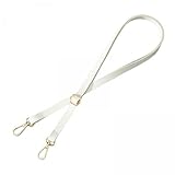 Dickly 3x ショルダーストラップ交換用ストラップ PUレザー DIYアクセサリー快適な財布チェーンクロスボディストラップ クロスボデ