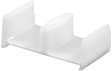 Prime-Line Products M 6148 Shower Door Bottom Guide White(Pack of 2) [並行輸入品]