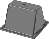 Arlington rtsb405 – 10屋根上部コンジットand Racewayサポートベース、5 " W x 4 " H、10枚パック