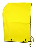 MCR Safety 800H Concord Neoprene/Nylon Flame Resistant Hood with Double Stitched and Taped Seams, Ye