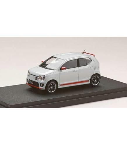 スズキ アルトターボRS HA36S パールホワイト HJ64 ミニカーワークス Amazon | ホビージャパン HJ64 1/64 スズキ アルト ターボ RS (HA36S