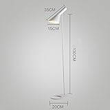 Fu Man Li Business クリエイティブモダンシンプルな鉄床ランプパーソナライズされたリビングルームの寝室の研究装飾 A+ ( 色 : 白 )
