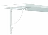 John Sterling RP-0094-8WT Florentine Shelf Bracket, 8-Inch, White [並行輸入品]