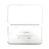 ホワイトカラー 3DSXL エクストラハウジングケースシェル A/E フェイス 2個セット 交換用 オールドビッグ 3DS XL/LL 3DSLL ハンドヘルドゲームコンソール用 USエディション アウター AE トップフェイスプレート/ボトムリアカバープレート