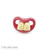 シリコン ベイビー TEETHER PACIFIER PACI ORTHODONTIC NIPPLES LIPS ノベルティー [5] 並行輸入品