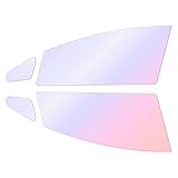 オーロラフィルム (グロウゴースト91) 遮熱フィルム 透過率90％ トヨタ プリウス (30系 ZVW30) カット済みカーフィルム フロントドアセット オーロラタイプ ゴーストタイプ