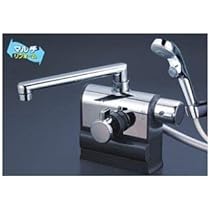 Amazon.co.jp: KVK デッキ形サーモスタット式シャワー 右ハンドル仕様 