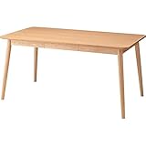 ダイニングテーブル 【Henry】ヘンリー 長方形 木製(天然木) HOT-540NA ナチュラル 生活用品 インテリア 雑貨 インテリア 家具 テーブル ダイニングテーブル その他のダイニングテーブル top1-ds-1386567-ak