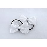 はなか おひめさまごっこプロジェクト フォーマルプリンセスリボン トリプルホワイト ヘアゴムバージョン 2個セット