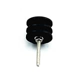 黒檀 端材　コバ磨き用先端工具 レザークラフト　革工芸工具　革磨き　直径20mm×長15mm