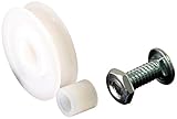 Prime-Line Products B 555 Screen Door Roller Assembly with Center Groove 1-1/4-Inch Nylon Wheel,(Pac