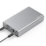 フルアルミニウム合金 3.5 インチ HDD エンクロージャタイプ C USB 3.0 USB A Sata ハードディスクケースデスクトップ用 3.5 インチ SSD ストレージワイヤレス充電ステーション充電スタンドハードドライブ