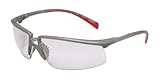 3M Privo Protective Eyewear, 12265-00000-20 Clear Anti-Fog Lens, Silver Frame (Pack of 20) by 3M