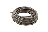 エスネット ビニルキャブタイヤ長円形コード 灰 10M VCTFK2-10M-S