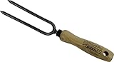 DeWit Redneck Rosarian 2 Prong Weeding Fork with Short Handle [並行輸入品]