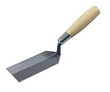 Kraft Tool HC433 Hi-Craft Steel Margin Trowel with Wood Handle, 8 x 2-Inch [並行輸入品]