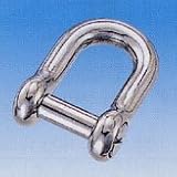 MM　ステンレス　沈みシャックル　2mm　CS-2