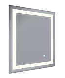 NEZZA lavva Contemporary照らさLEDバスルームミラーnlm-001 – 024、24 "