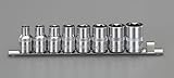 エスコ 1/2"sq[Torx]ソケットセット EA687CX