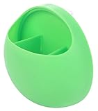 Nice Days（ナイス　ディズ） 壁掛け収納ボックス　バスルーム　キッチン　歯磨き　歯ブラシ収納　吸盤式 (緑)