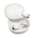 Damipow L39 寝ホン 睡眠用イヤホン【昼夜兼用イヤホン】痛くない ワイヤレス Bluetooth5.3 寝ながら 完全ワイヤレスイヤホン インナーイヤー型 超小型 カナル型 高遮音性 片耳/両耳 左右分離型 マイク内蔵 タッチ操作 自動ペアリング iOSとAndroidに対応 (L39N-1)