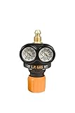 Victor Technologies 0781-5108 ESS3-40-510LP Medium Capacity Single Stage L.P. Gas Regulator, 2-40 ps