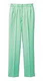 UNIWEAR(ユニウェア) レディース スラックス BL-9307 グリーン LL ( 13号 ) ( 日本製生地使用 )