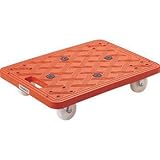 ＴＲＵＳＣＯ　樹脂製平台車ルートバン３７０ｘ５００橙 MP-500(MP-500O)O(ｵﾚﾝｼﾞ)(P)