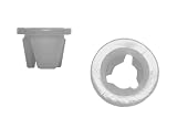 ボストン (VOSTON) 自動車用部品 フロントグリルクリップ 白色 1袋10個入り BC5703