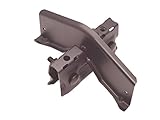 雪止 金具 スワロー工業 嵌合式立平用 後付 スワロック 25型 羽根 180mm 2本締め ダークブラウン 高耐食鋼板 30入