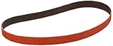 3M Cubitron II Cloth Belt 984F, Polyester, Wet/Dry, 1/2 Width x 18 Length, 60+ Grit, Orange (Pack of