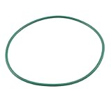 uxcell　ティールグリーン　フッ素ゴム　Oリング　オイルシールグロメット　65mm x 2mm