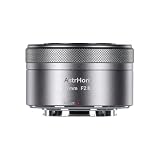AstrHori AF 27mm F2.8 オートフォーカス APS-C 大口径プライムレンズ 超コンパクトパンケーキレンズ Fuji Xミラーレスカメラ X-H、X-T、X-S、X-PRO、X-E、X-A、X-H1、X-H2、X-H2S、X-T5、X-T4、X-T3、X-T50、X-T30(グレー)