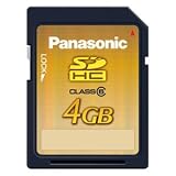 松下電器産業 SDHCメモリーカードSDV04GK1K 4GB RP-SDV04GK1K