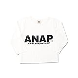 アナップ（ANAP） ANAPお揃い・アドレスロゴ7カラーロンT【001ホワイト/90】