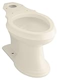 KOHLER K-4275-47 Leighton Comfort Height Toilet Bowl without Seat, Almond [並行輸入品]