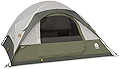 Sierra Designs Fern Canyon キャンプ用4人用テント - 簡単設営 - あらゆる条件に対応できる防水取り外し可能なレインフライ付き - 素早く簡単に保管できるブリトーバッグ付属