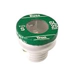 Bussmannヒューズ改ざん防止プラグ時間遅延25 Amp 125 V Smallモーター&誘導負荷回路CD 3