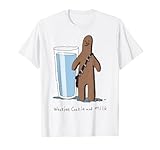 スターウォーズ チューバッカ ウーキー クッキーとミルク Tシャツ