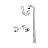 Master Plumber 453-050 MP Lavatory Floor S Trap, 1-1/4-Inch X 20-Inch [並行輸入品]