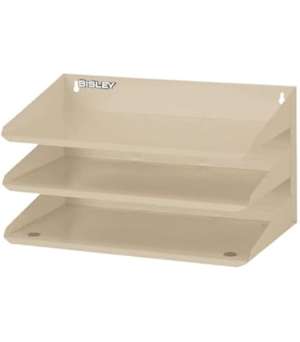Amazon.co.jp: BISLEY ビスレー 3段 レターラック 【ホワイト