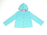 オリガニー 小さな女の子の遊び着フーディー ブルー 18-24か月 (並行輸入)