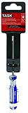 Task Tools T50401C 1/8-Inch Slotted Elite Acetate Hard Grip Screwdriver with Pocket Clip, 3-Inch [並行