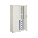 コクヨ(KOKUYO) 収納家具 整理庫 W880×D380×H1790mm SK-3615F1N