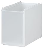 Like-it ストッカーユニット スリムストレージ ミディ ボトル ホワイト 255L