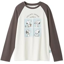 Amazon | [ジェラート ピケ] 【PEANUTS】オリジナルアート 総柄ロング